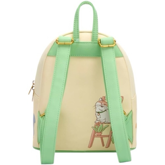 Loungefly Disney Cats & Plants Mini Backpack Oliver & Aristocats Kitty Bag NWT main image 6